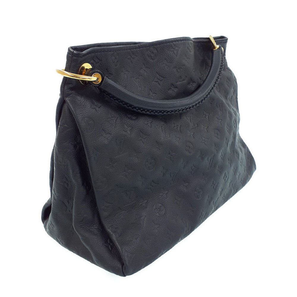 Louis Vuitton Empreinte Artsy MM Semi-Shoulder Bag Black - Picture 2 of 9